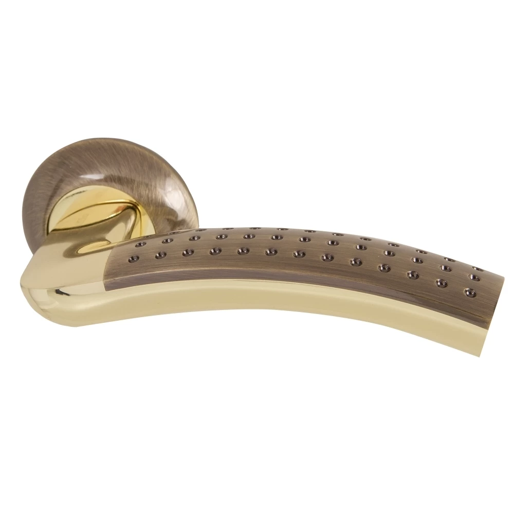 Фото Ручка раздельная R.LD54.Libra26 (Libra LD26) AB/GP-7 бронза/золото