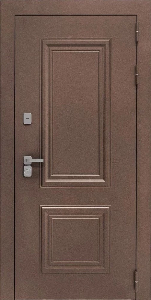 Входная дверь ДвериПРО Д-68 Без фрезеровки Дуб арктик горизонт DPRO195664 внешняя сторона