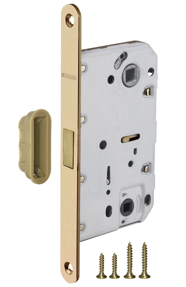 Фото Защелка врезная MAGNM96WC-50 (M96WC-50) SSG сатинированное золото