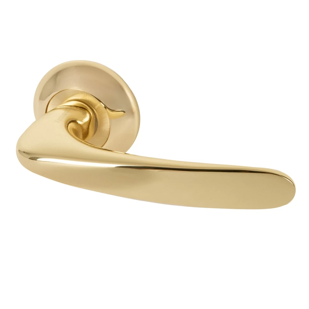 Фото Ручка раздельная R.LD54.Pava (Pava LD42) GP/SG-5 золото/матовое золото TECH (кв. 8х140)