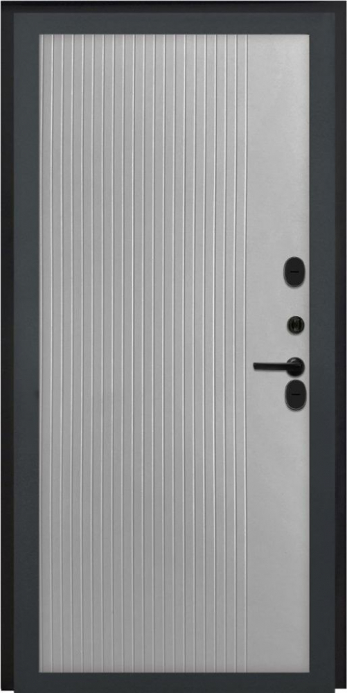 Входная дверь ДвериПРО L-43 ФЛ-790 Velutto Grigio DPRO198188 внутренняя сторона